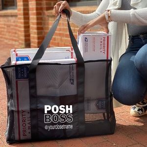 Oversized Utility Tote Posh Boss Carry-All Bag